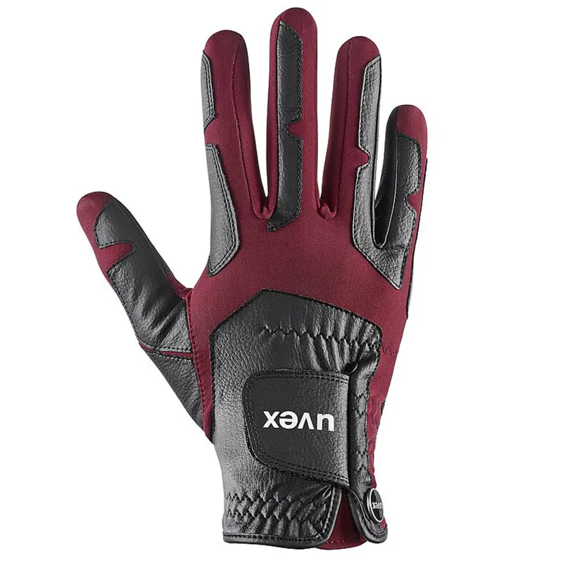 Uvex Ventraxion Plus Gloves - Black/Autumn Red